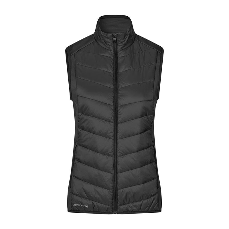 Hybrid Vest Dame, Sort