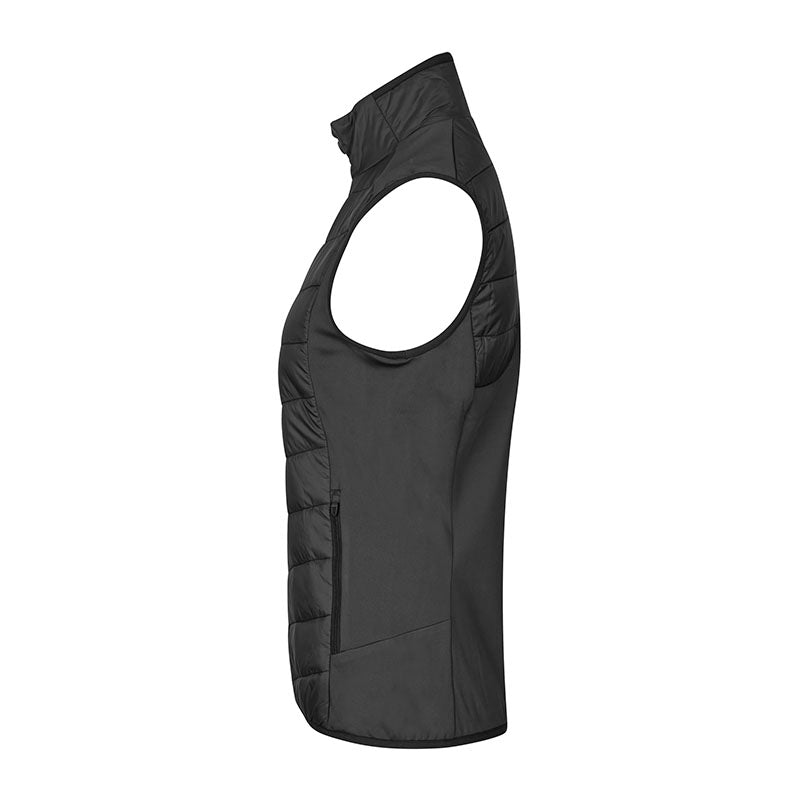 Hybrid Vest Dame, Sort