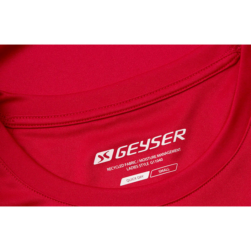 T-shirt Essential Dame, Rød