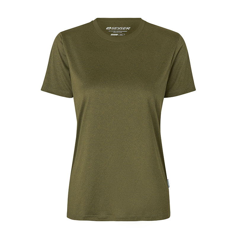 T-shirt Essential Dame, Oliven