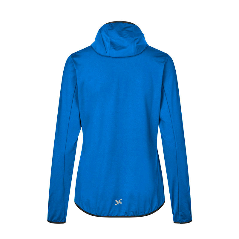 Stretch Hoodie Dame, Kongeblå