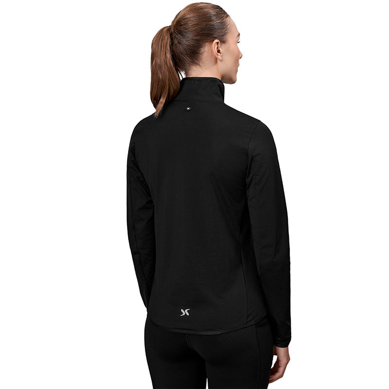 Stretch Trainer 1/4 Zip Dame, Sort
