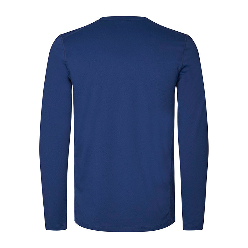 Langærmet Active t-shirt, Navy
