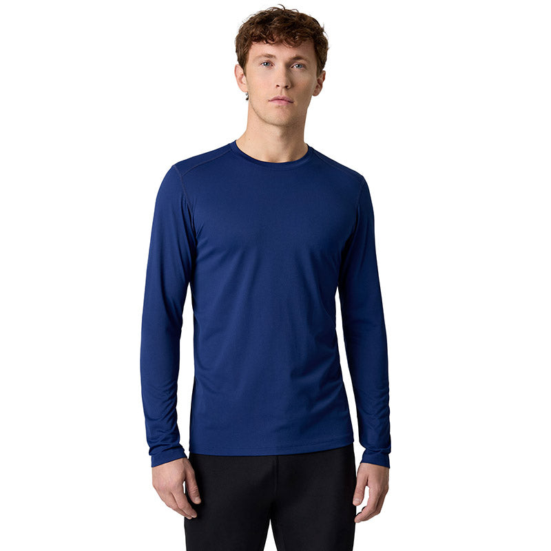 Langærmet Active t-shirt, Navy
