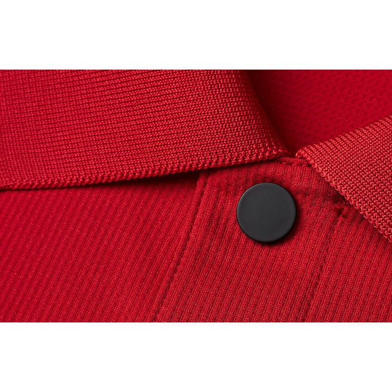 Active Poloshirt Herre, Rød