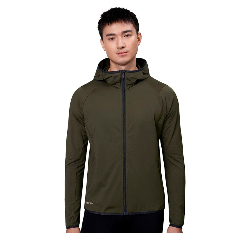 Stretch Hoodie, Oliven