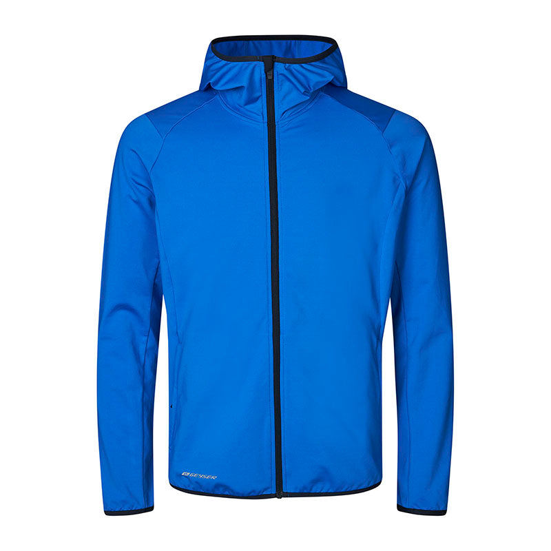 Stretch Hoodie, Kongeblå