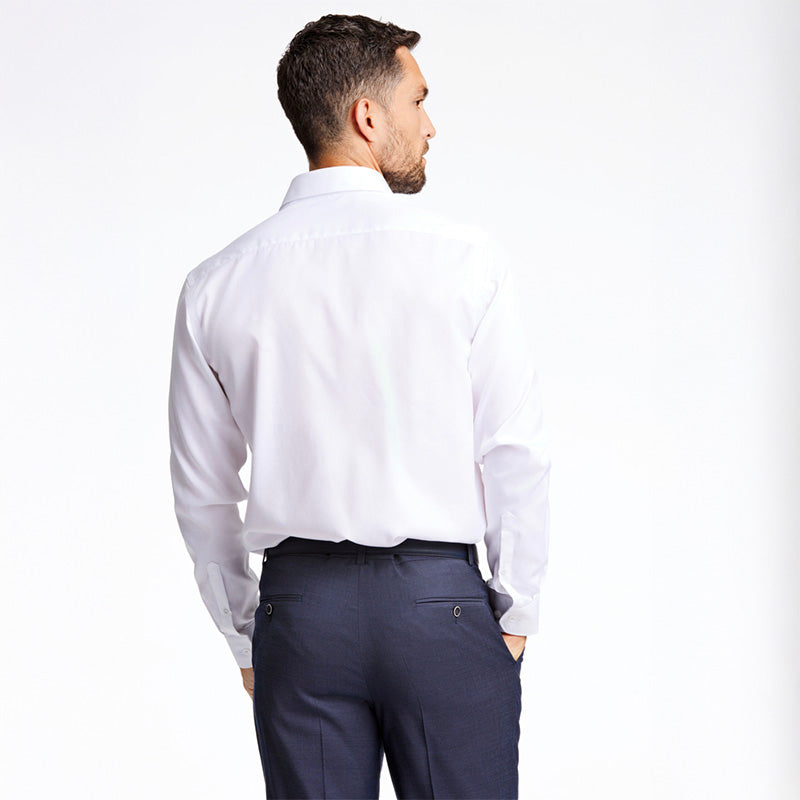 Business skjorte, Hvid