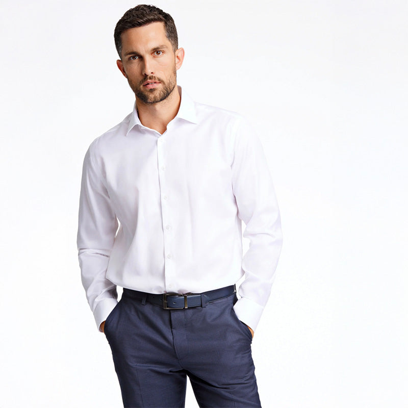 Business skjorte, Hvid