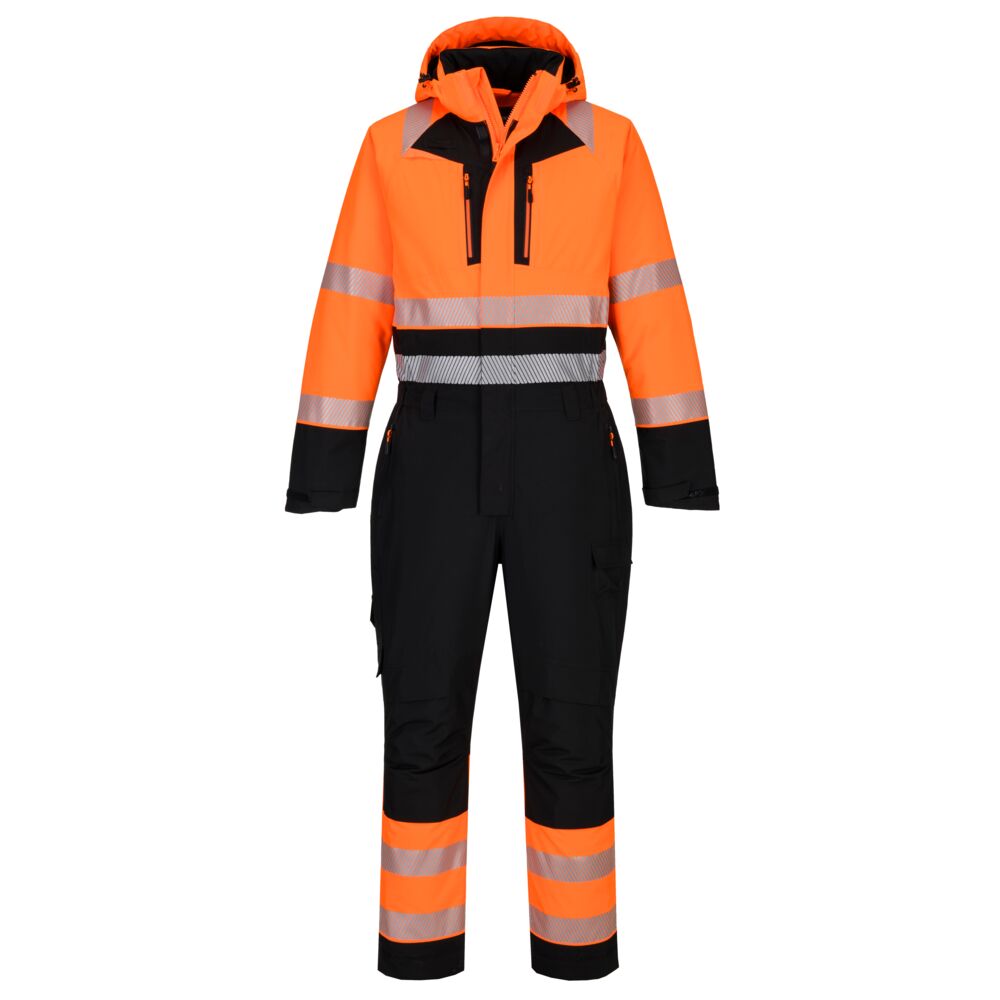 Hi-Vis Termodragt, Sort/Orange