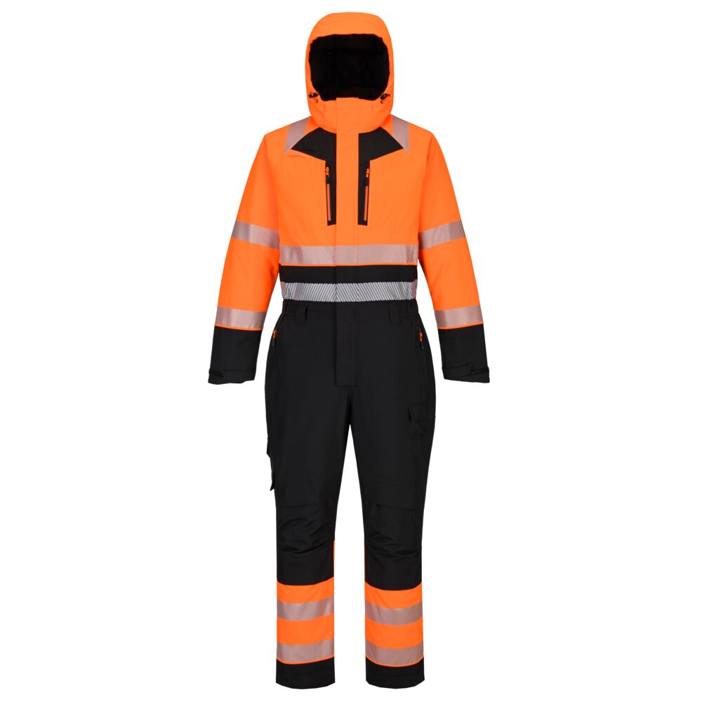Hi-Vis Termodragt, Sort/Orange