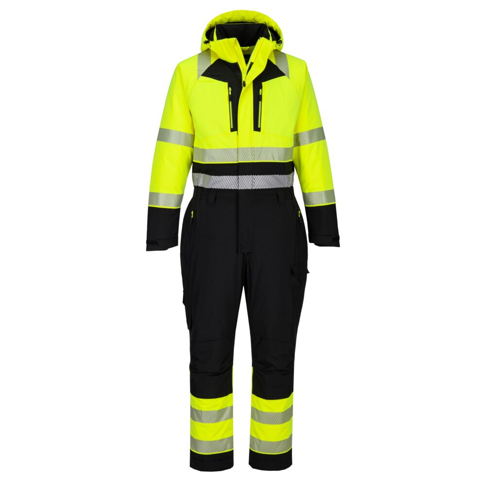 Hi-Vis Termodragt, Sort/Gul