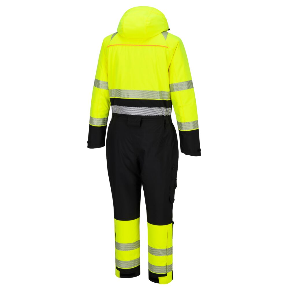 Hi-Vis Termodragt, Sort/Gul