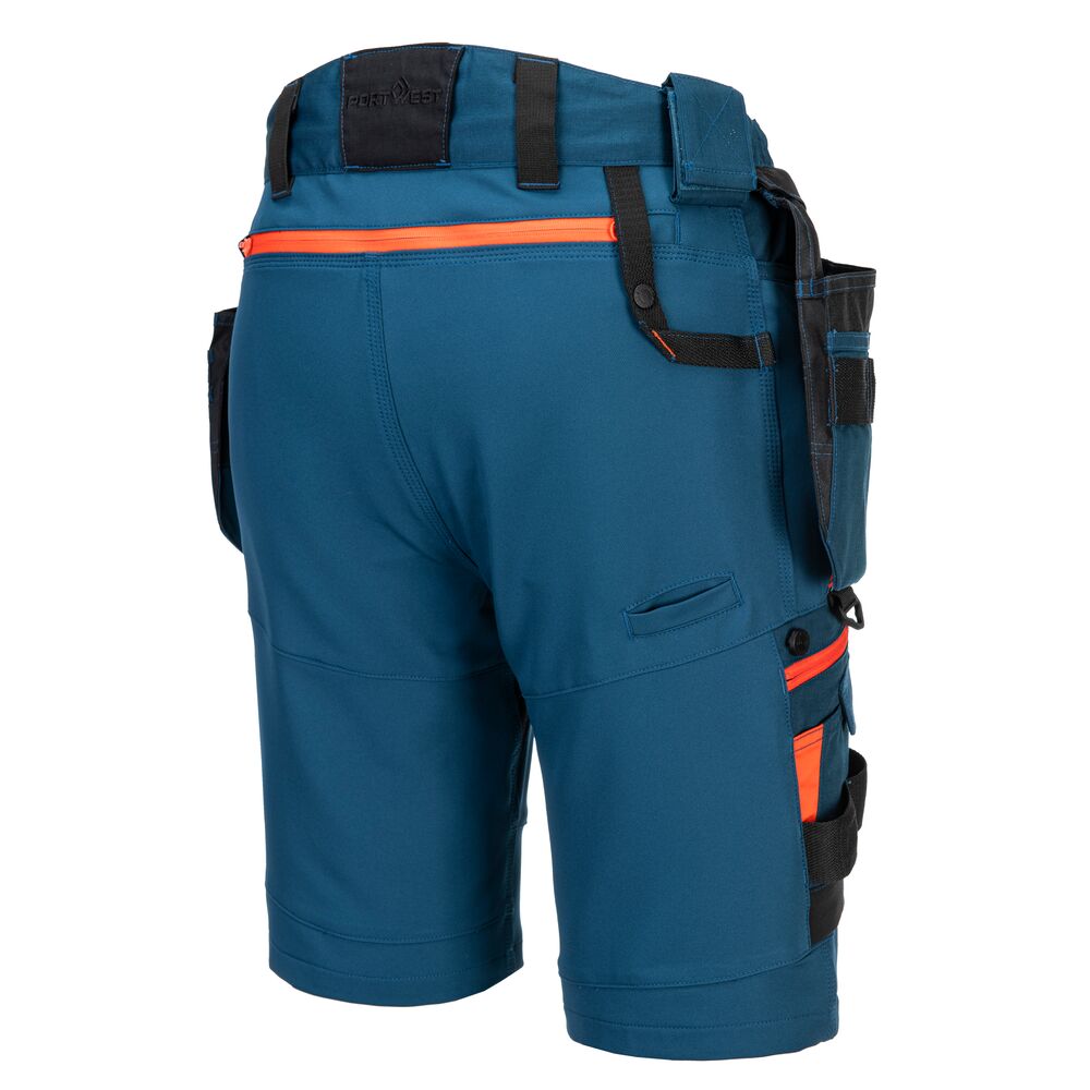 Shorts med aftagelige hængelommer, Blå