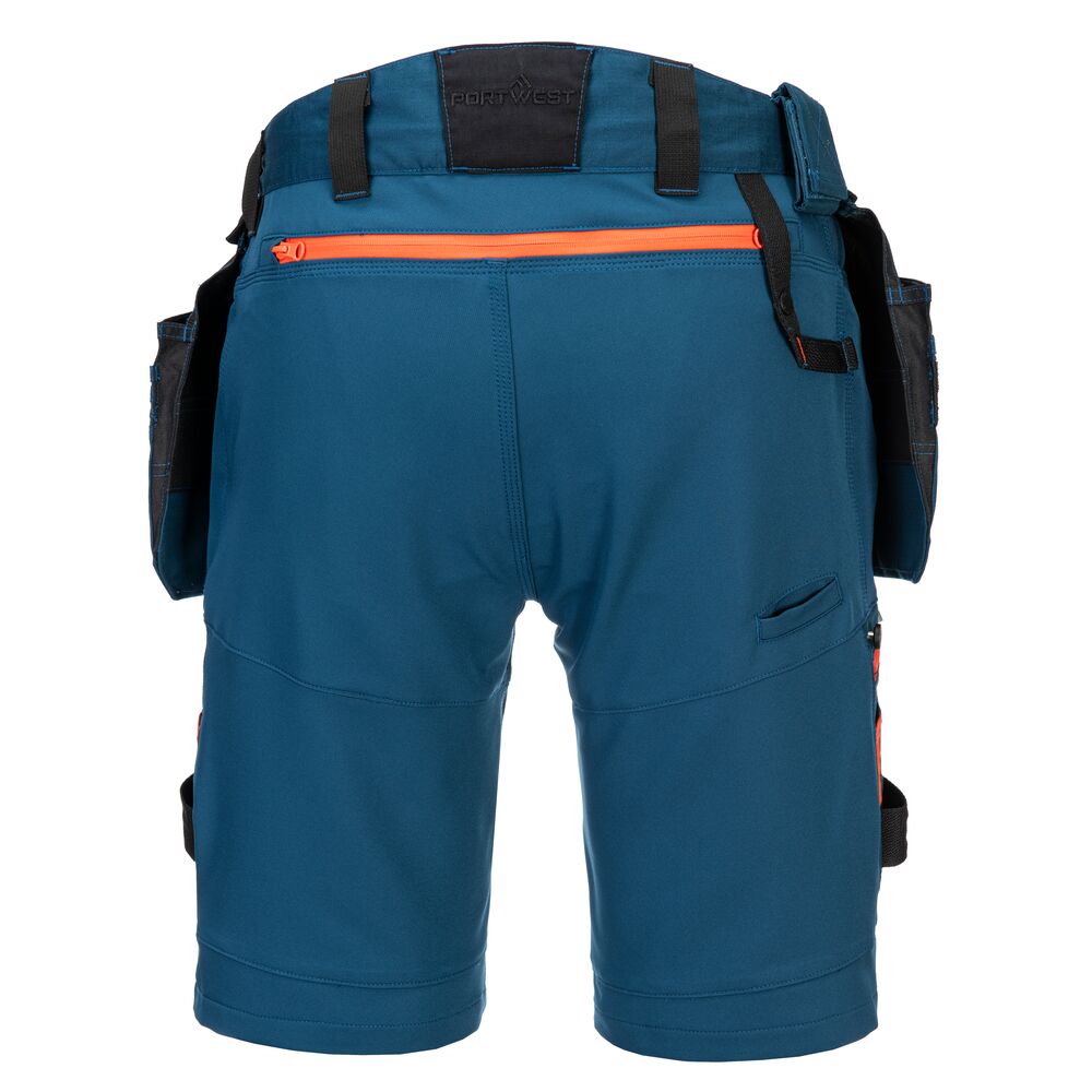 Shorts med aftagelige hængelommer, Blå