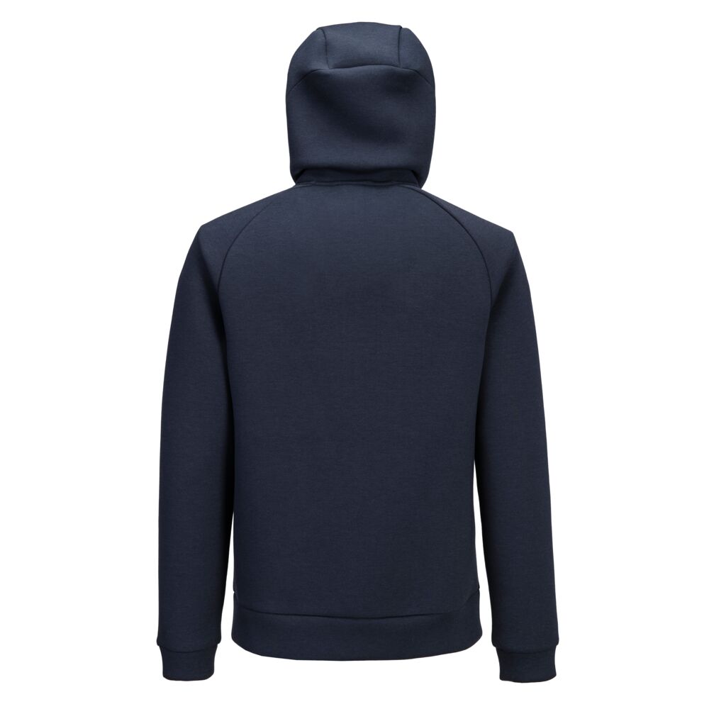 Hættetrøje med lynlås, Navy