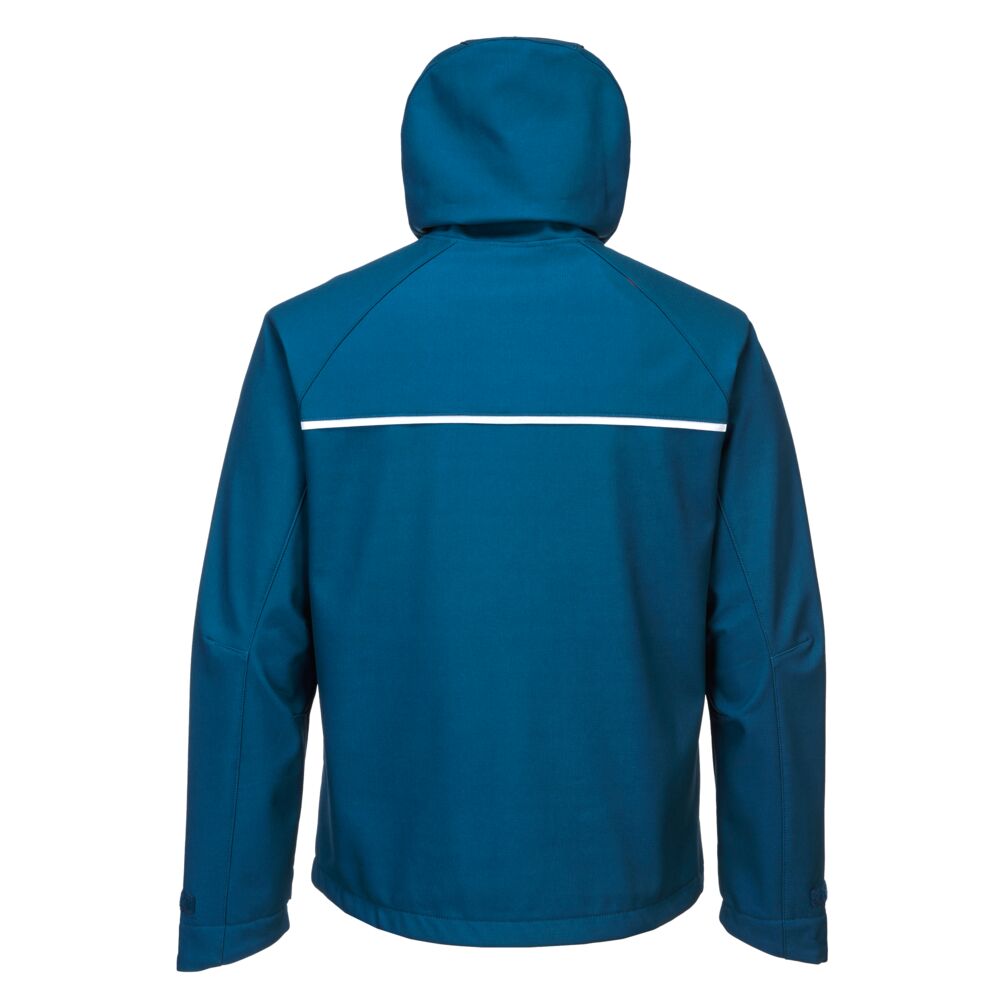 Softshell jakke (3lags), Blå