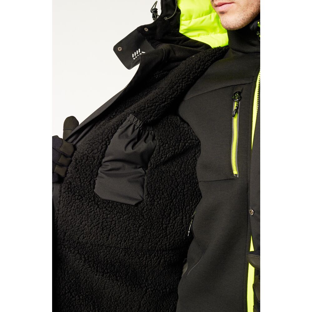 Vinter parka, Sort