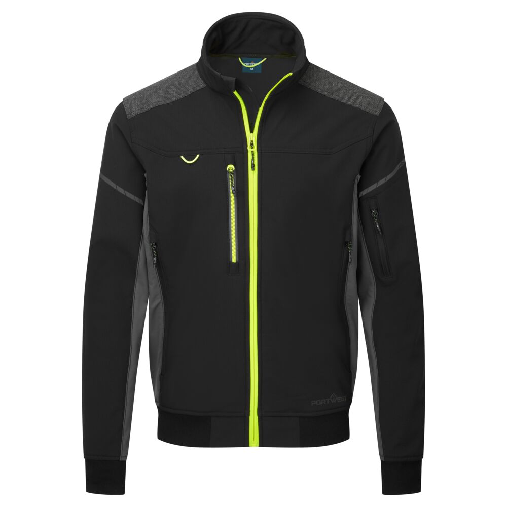 Softshell jakke (3lags), Sort