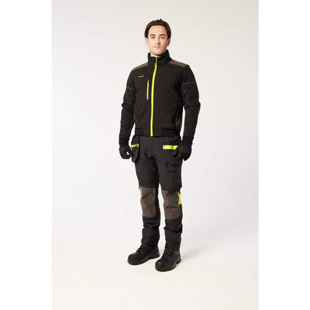 Softshell jakke (3lags), Sort