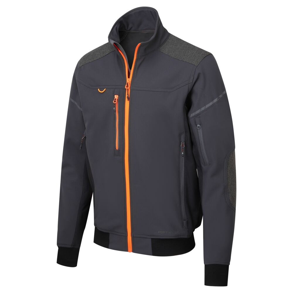 Softshell jakke (3lags), Grå
