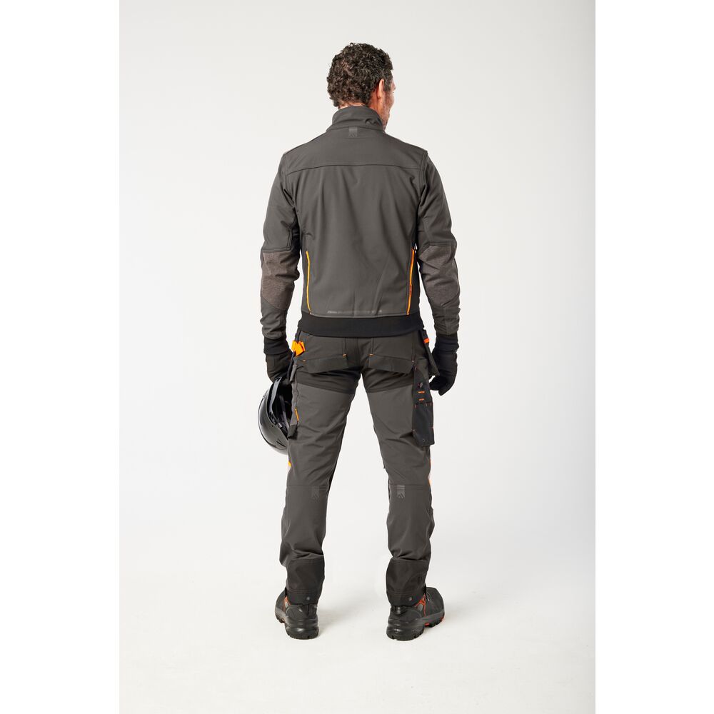 Softshell jakke (3lags), Grå