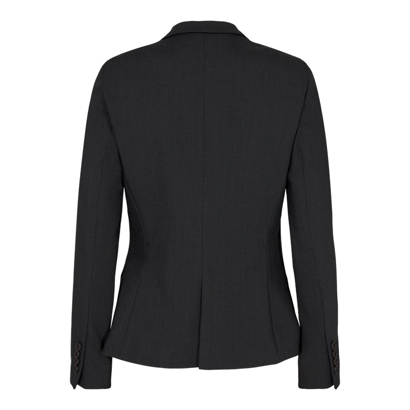 Traveller Dame Blazer Modern Fit, Kort model, Koksgrå