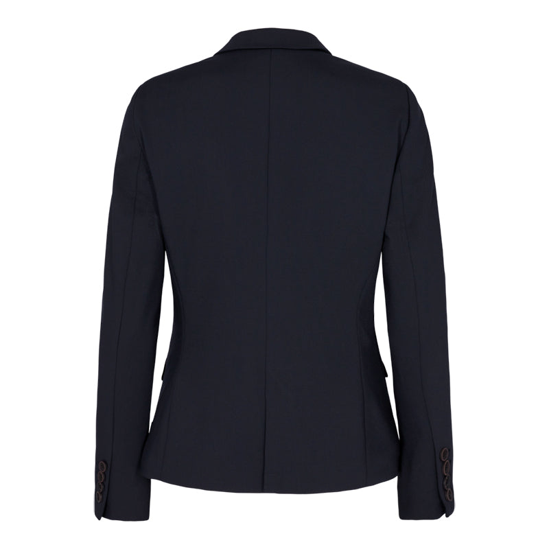 Traveller Dame Blazer Modern Fit, Kort model, Navy