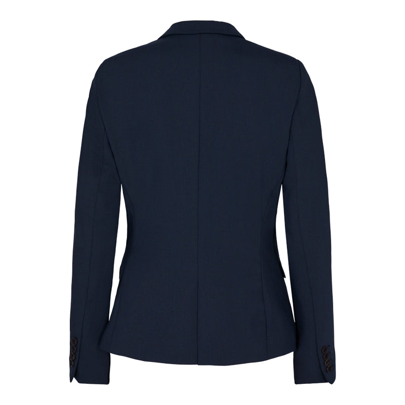 Traveller Dame Blazer Modern Fit, Kort model, Blå
