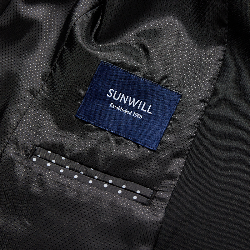 Traveller Dame Blazer Modern Fit, Lang model, Sort