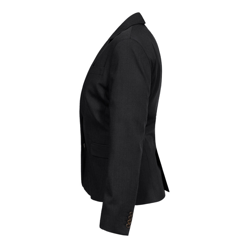 Traveller Dame Blazer Modern Fit, Kort model, Koksgrå