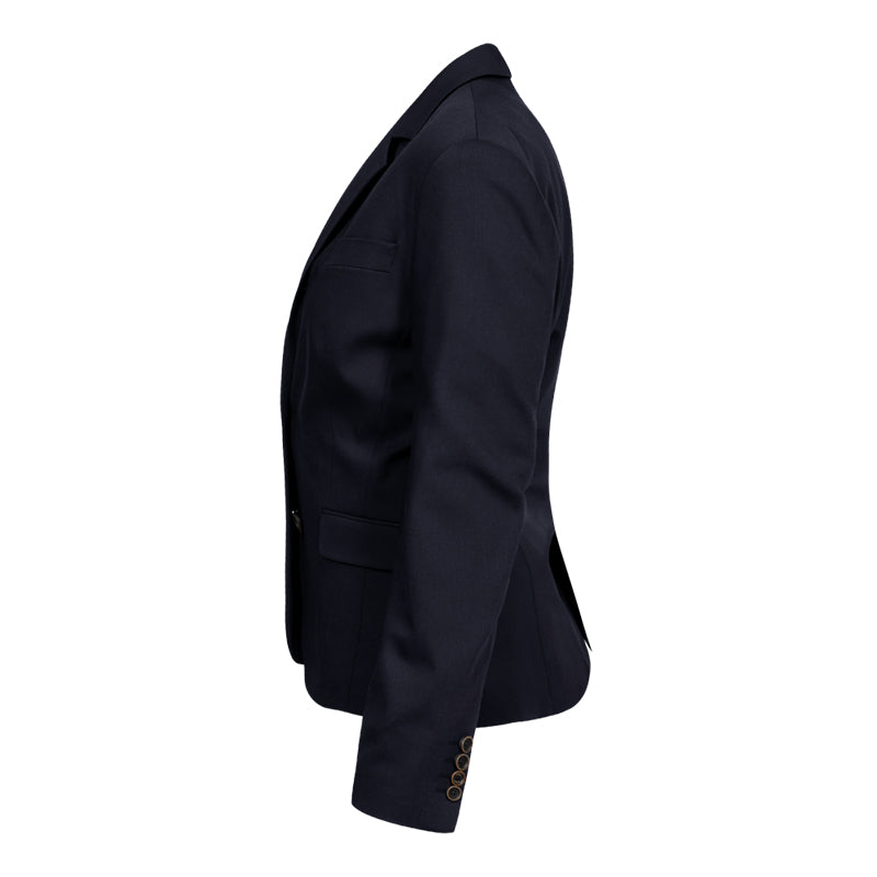 Traveller Dame Blazer Modern Fit, Kort model, Navy