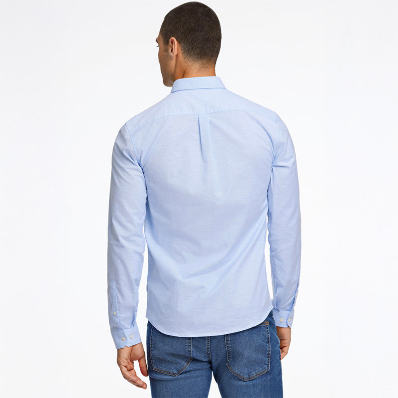 Oxford skjorte Slim Fit, Lyseblå