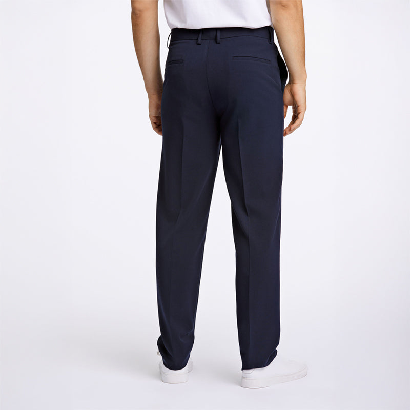 Klassiske bukser Relaxed Fit, Navy