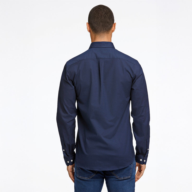 Oxford skjorte Slim Fit, Navy