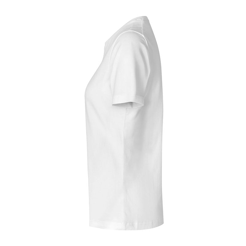 T-shirt Organic Dame, Hvid