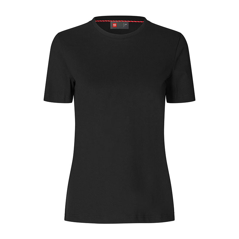 T-shirt Organic Dame, Sort