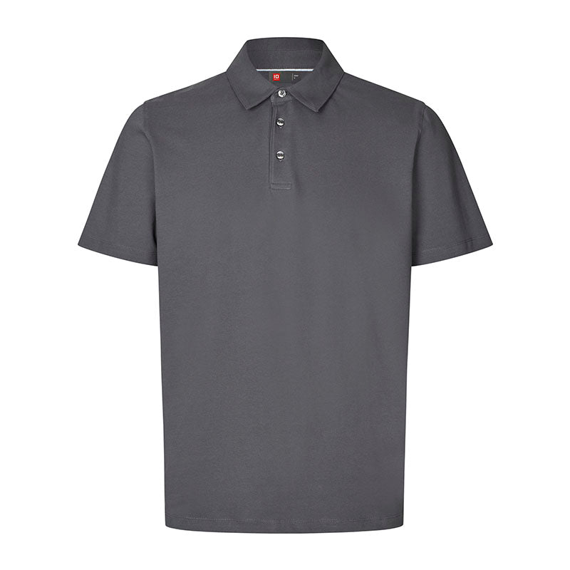 Poloshirt Organic, Grå