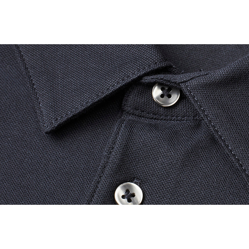 Poloshirt Organic, Navy