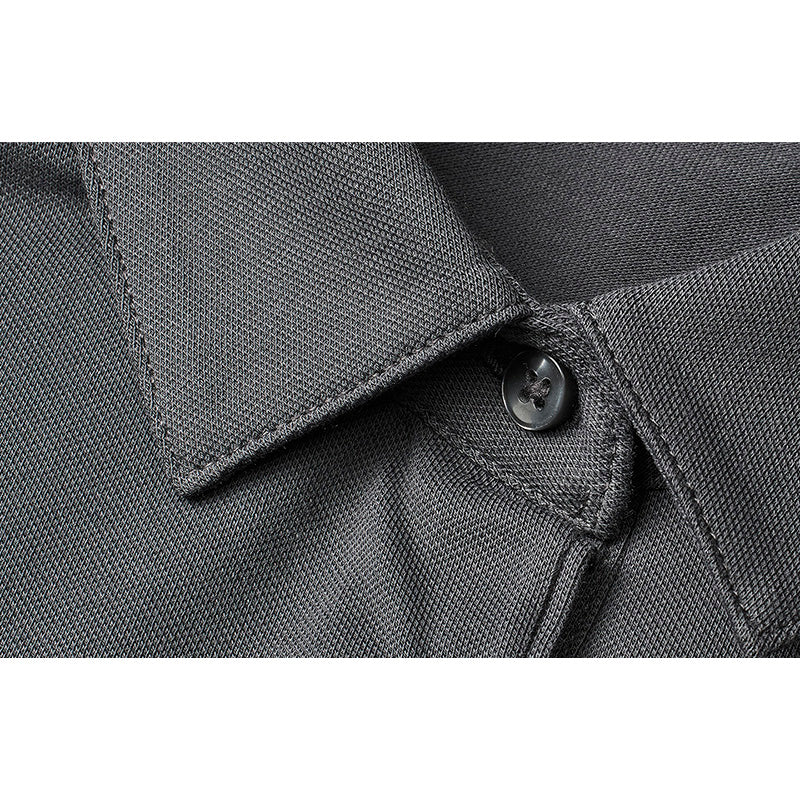 Poloshirt Organic Dame, Grå