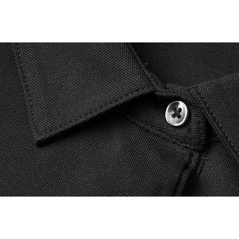 Poloshirt Organic Dame, Sort