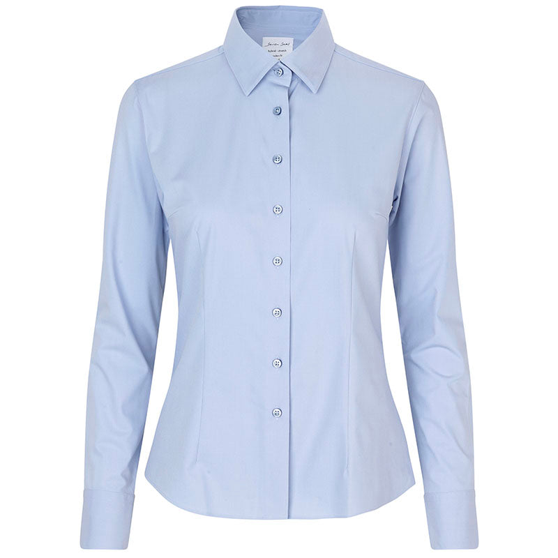 Hybrid shirt Dame, Lyseblå
