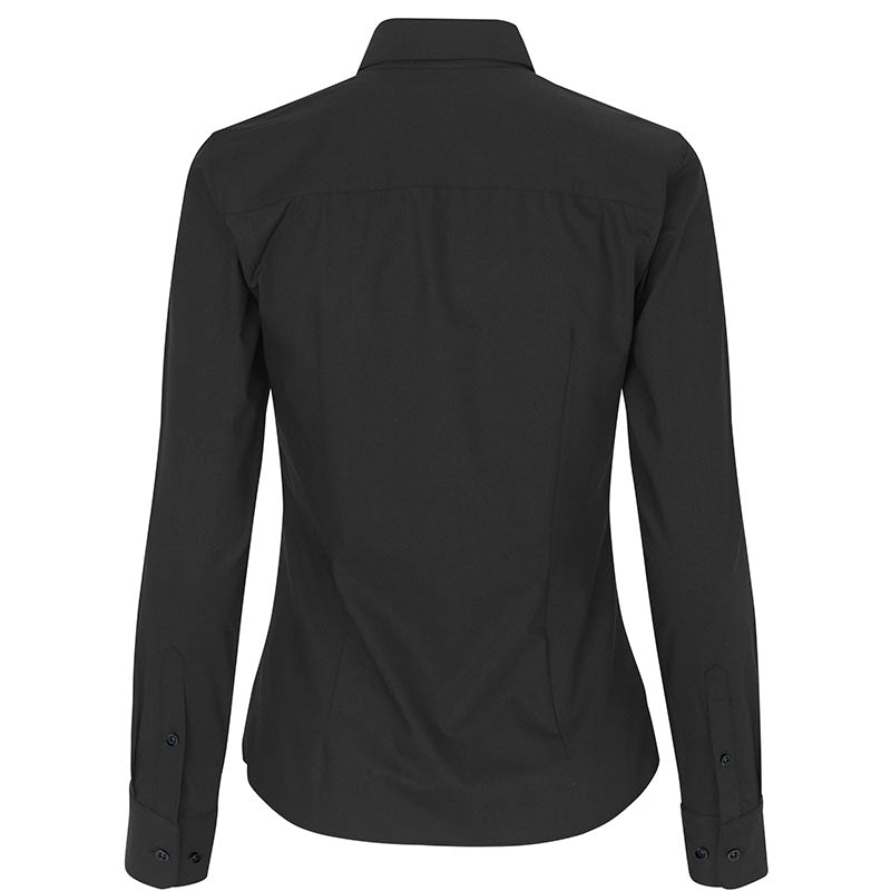 Hybrid shirt Dame, Sort