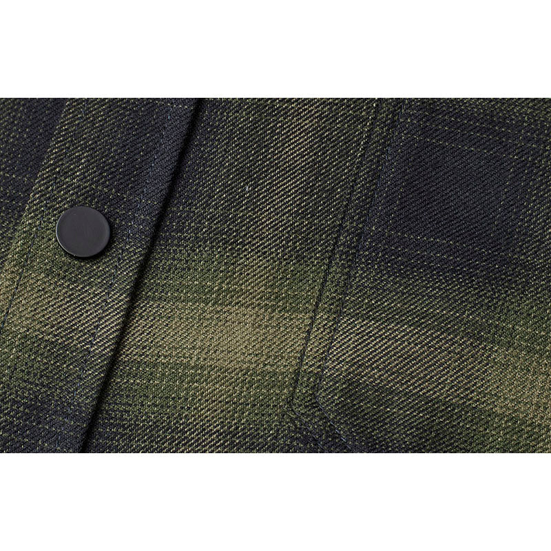 Flannel Skjorte, Oliven