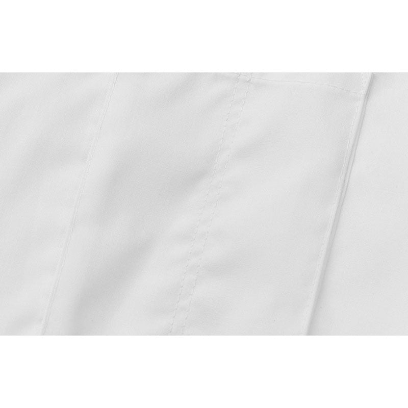 Poplin stretch skjorte herre, Hvid