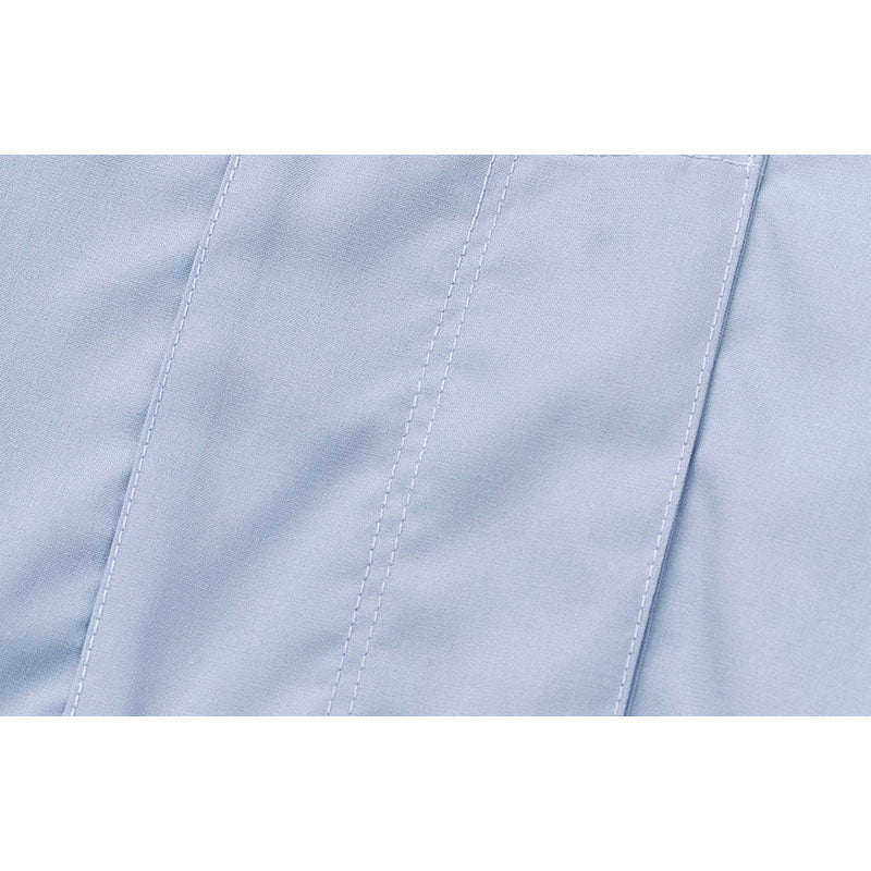 Poplin stretch skjorte herre, Lyseblå