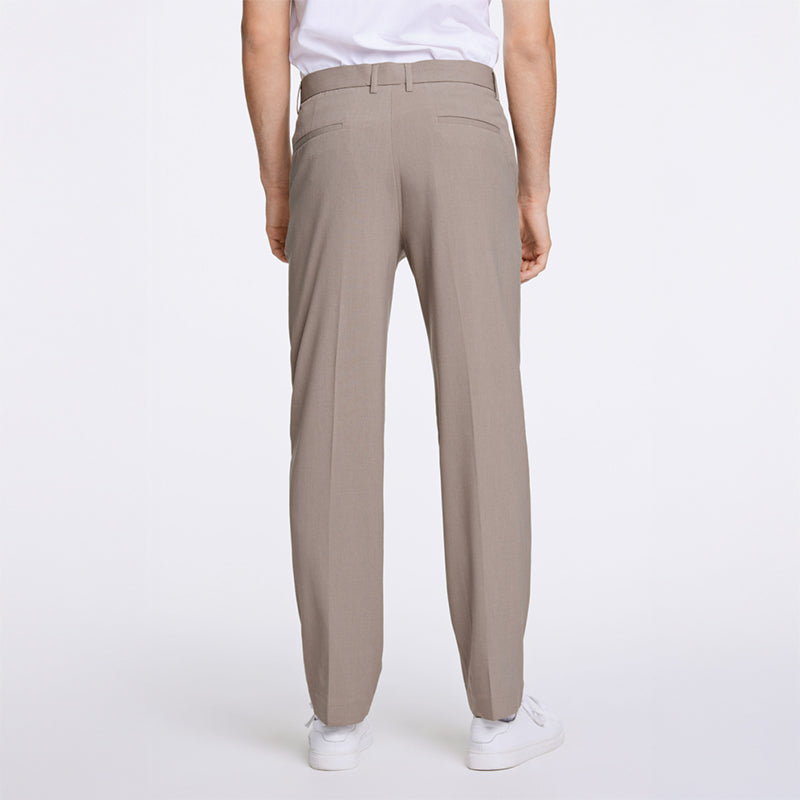 Klassiske bukser Relaxed Fit, Sand