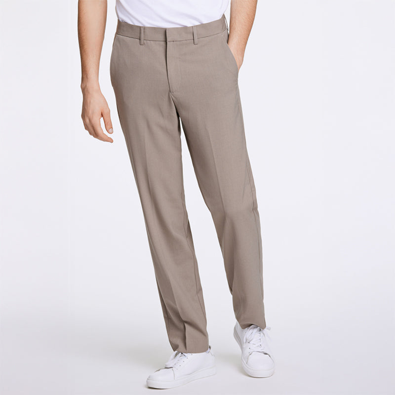 Klassiske bukser Relaxed Fit, Sand