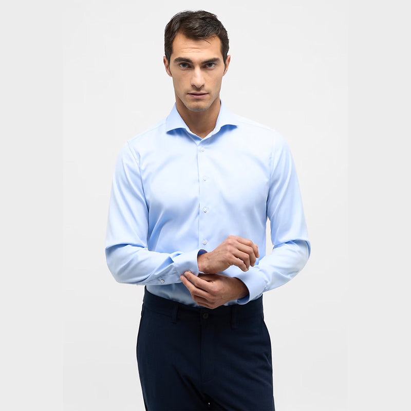 Cover Shirt, Slim Fit Lyseblå