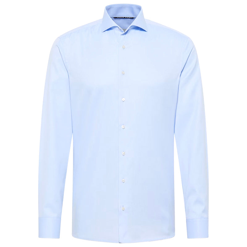 Cover Shirt, Slim Fit Lyseblå
